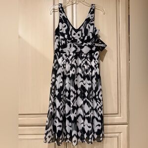 Black and White Kathy Roberts Women's Dress NWT